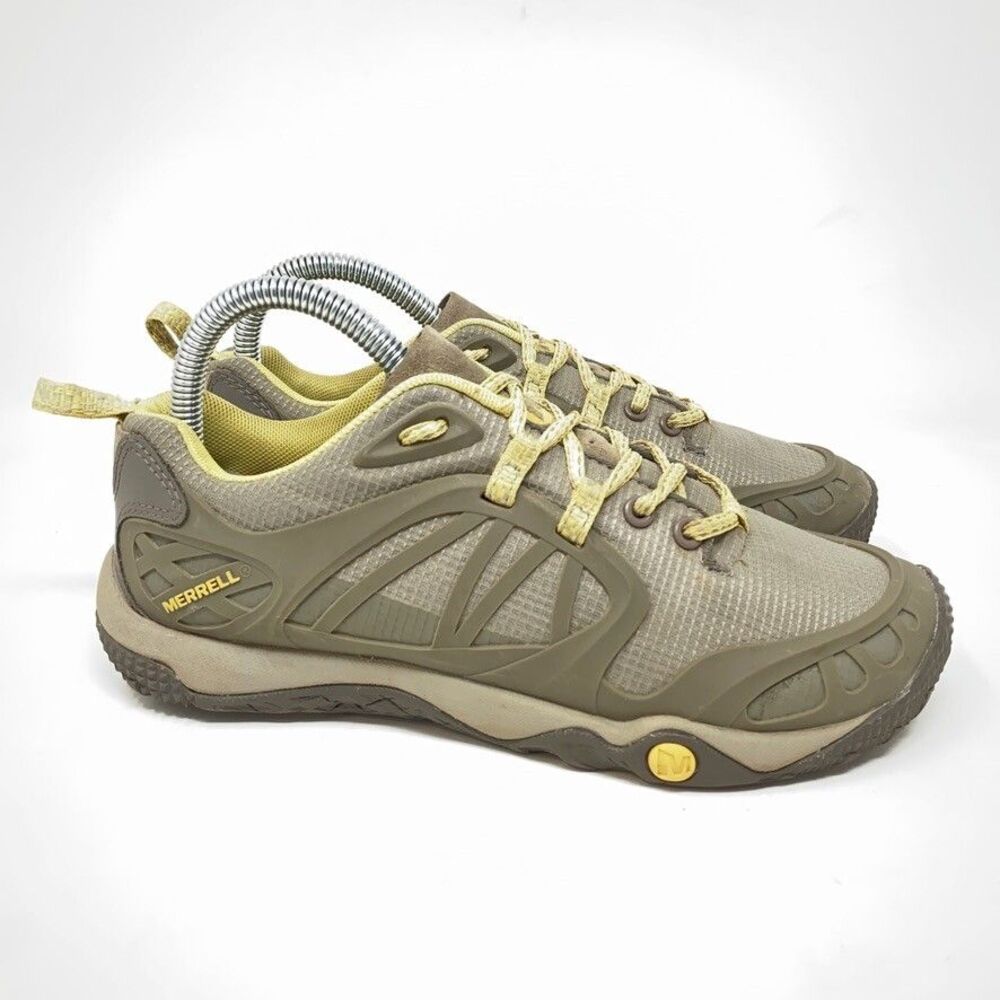 Merrell Women’s ProTerra Vim Sport Hiking Shoes Aluminum/ Banana J06386 Size 7